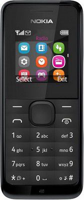 Мобильный телефон Nokia 105 Dual Sim черный