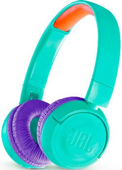 Накладные наушники JBL JR 300 бирюзовый JBLJR 300 BTTEL