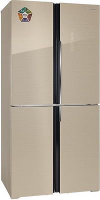Многокамерный холодильник Hiberg RFQ-490 DX NFGY
