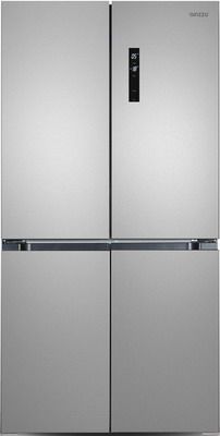 Многокамерный холодильник Ginzzu NFK-575 стальной