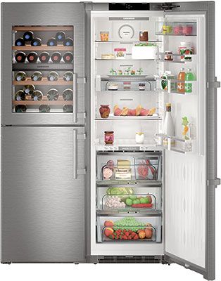 Холодильник Side by Side Liebherr SBSes 8486-21 (SWTNes 4265-21 + SKBes 4360-20)