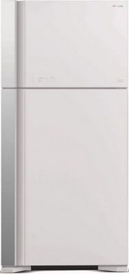Двухкамерный холодильник Hitachi R-VG 662 PU7 GPW белое стекло