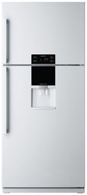 Двухкамерный холодильник Daewoo FGK 56 WFG белый