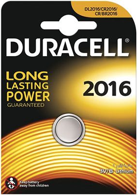 Батарейка Duracell CR 2016