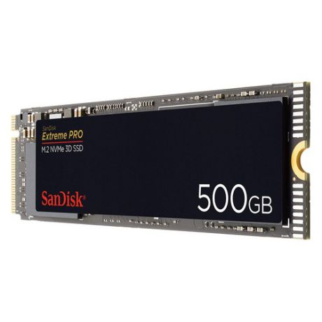 SSD накопитель SANDISK Extreme Pro SDSSDXPM2-500G-G25 500Гб, M.2 2280, SATA III, NVMe
