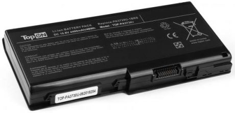 Аккумулятор для ноутбука Toshiba Qosmio 90LW, G60, X500, X505, Satellite P500, P505 Series 4400мАч 1