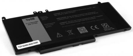 Аккумулятор для ноутбука Dell Latitude E5450, E5550, 14 5000, 15 5000 Series 5200мАч 7.4V TopON TOP-