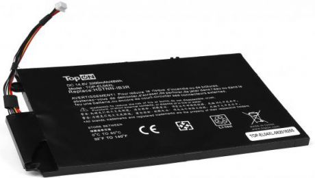 Аккумулятор для ноутбука HP TouchSmart 4, Envy 1000, 4-1000 Series 3200мАч 14.8V TopON TOP-EL04XL 48