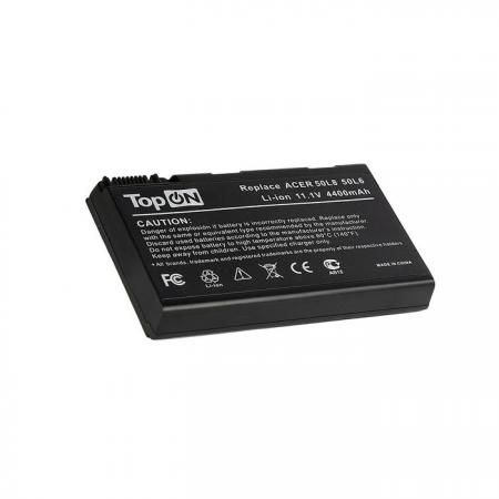 Аккумуляторная батарея TopON TOP-50L6 4800мАч для ноутбуков Acer Aspire 3690 5110 5680 TravelMate 24