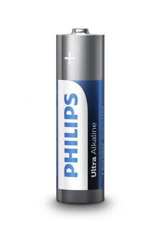 Батарейки Philips LR6E4B/51 Ultra (AA 1,5B) щелочные (блистер 4 шт)