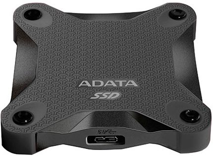 Внешний жесткий диск Adata SD600 ASD600-512GU31-CBK SSD 512GB USB3.1