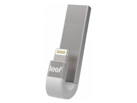 Внешний накопитель 32GB USB Drive Leef iBridge 3 OTG USB 3.1 gen.1 & Apple Lightning (LIB300SW032R1) серебристый