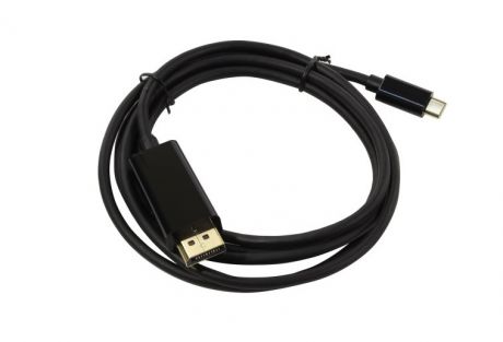 Кабель-адаптер USB 3.1 Type-Cm -- DP(m) 3840x2160@30Hz, 1,8m VCOM CU422C-1.8M