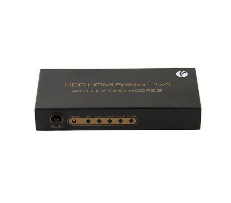 Разветвитель HDMI Spliitter 1=4 2.0v, VCOM DD424