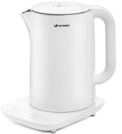 Чайник Kitfort КТ-629-1 белый 1800 Вт 1,5 л