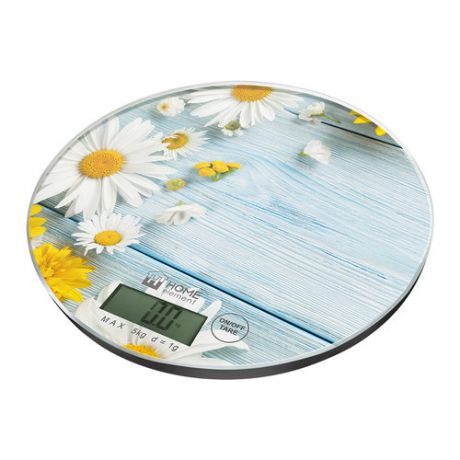 Весы кухонные Home Element HE-SC933 летние цветы