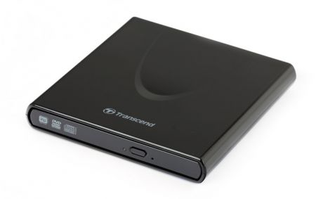 Оптич. накопитель ext. DVD±RW Transcend Black (Slim, USB 2.0, Retail)