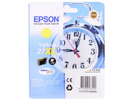 Картридж Epson C13T27144020 для Epson WF-3620/3640/7110/7610/7620 желтый