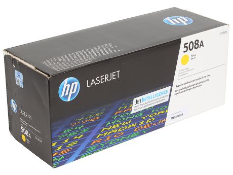 Картридж HP CF362A для LaserJet Enterprise M553.Жёлтый. 5000 страниц. (508A)