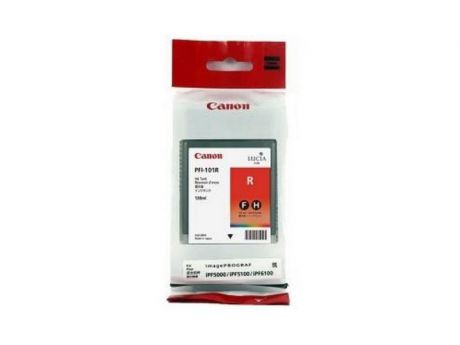 Картридж Canon PFI-101 R для плоттера iPF5100. Красный.
