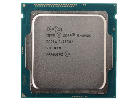 Процессор Intel Core i5-4690K OEM TPD 88W, 4/4, Base 3.50GHz - Turbo 3.9GHz, 6Mb, LGA1150 (Haswell)