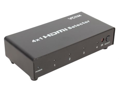 Переключатель HDMI 1.4V 4=)1 VCOM (DD434)