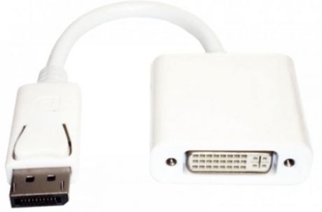 Переходник DisplayPort - DVI M-F белый Gembird A-DPM-DVIF-002-W