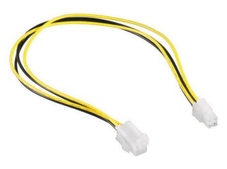 Cablexpert Удлинитель питания, ATX 4-Pin M/F, длина 0,3м (CC-PSU-7)