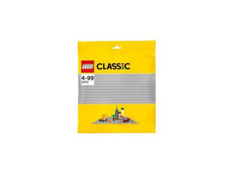 Конструктор Lego Classic Строительная пластина серого цвета 10701