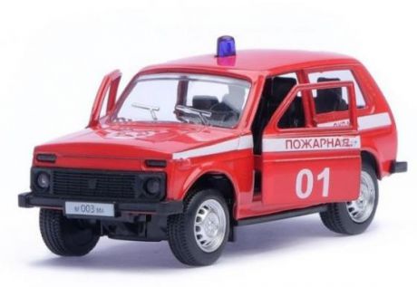 Пожарная машина Автопанорама Пожарная охрана красный 1200048