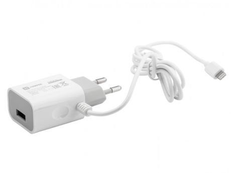 Сетевое зарядное устройство HARPER WCH-5115 WHITE 1xUSB 2.1A + кабель Lightning