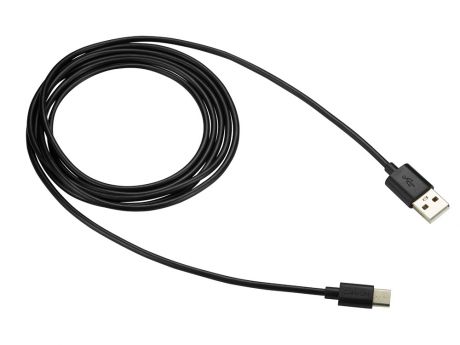 Кабель Type C/USB 2.0 5V 1A, 1.8m, black CANYON CNE-USBC2B