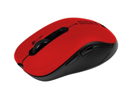 Мышь беспроводная Jet.A Comfort OM-B90G Red Bluetooth USB проводная, оптическая, 1600 dpi, 5 кнопок + колесо