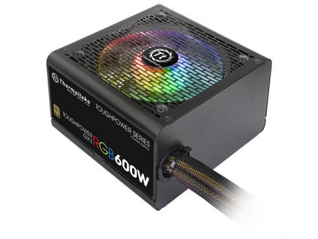 Блок питания Thermaltake Toughpower GX1 RGB 600W (PS-TPD-0600NHFAGE-1) v.2.4,A.PFS,80 Plus Gold,Fan 12 cm,Retail