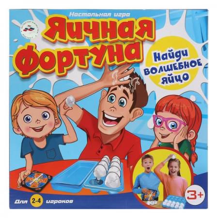 НАСТОЛЬНАЯ ИГРА "ЯИЧНАЯ ФОРТУНА" ТМ "ИГРАЕМ ВМЕСТЕ" В РУСС. КОР. в кор.54шт