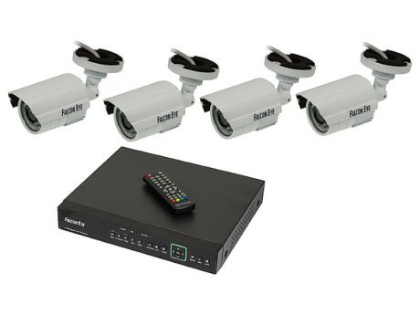 Комплект видеонаблюдения Falcon Eye FE-104MHD KIT SMART Дача 4CH H.264+ 1080P Lite 15fps 5 in 1 DVR :4ch 1080P Lite 15fps Re