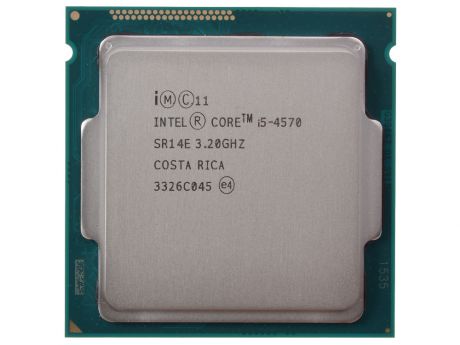 Процессор Intel Core i5-4570 OEM (TPD 84W, 4/4, Base 3.20GHz - Turbo 3.6GHz, 6Mb, LGA1150 (Haswell))