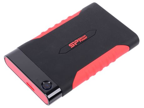 Внешний жесткий диск 2.5" USB3.0 500 Gb Silicon Power A15 Armor SP500GBPHDA15S3L черный/красный