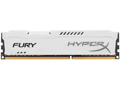 Оперативная память Kingston HyperX FURY White Series HX313C9FW/8 DIMM 8GB DDR3 1333MHz DIMM 240-pin/PC-10600/CL9