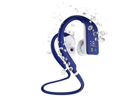 Наушники (гарнитура) JBL Endurance DIVE Blue Беспроводные / Внутриканальные с микрофоном / Синий / 20 Гц - 20 кГц / 102 дБ / Bluetooth, Micro-USB