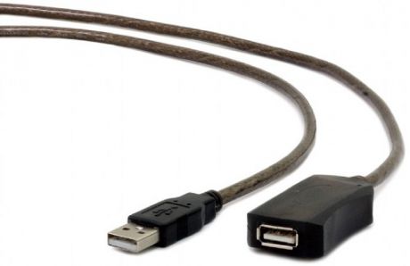 Кабель удлинитель Cablexpert UAE-01-15M USB 2.0 активный, AM/AF, 15м