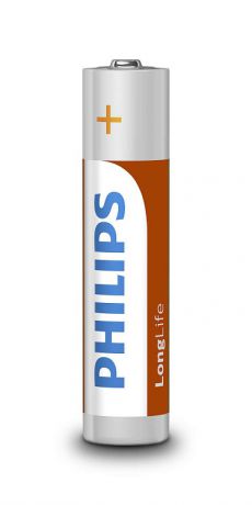 Элемент питания ААА Philips R03L4B/10 Zinc-Chlorid (4B)