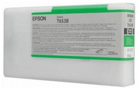 Картридж Epson C13T653B00 для Stylus Pro 4900 зеленый