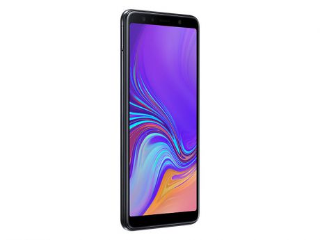 Смартфон Samsung Galaxy A7 (2018) (Black) Samsung Exynos 7885 Octa (2.2) / 4GB / 64GB / 6" 2220x1080 Super AMOLED / 2SIM / 24Mp+8Mp+5Mp, 24Mp / NFC / FPR / Android 8.0 (SM-A750FZKUSER)