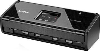 Сканер Brother ADS-1100 W (ADS 1100 WR1) Black