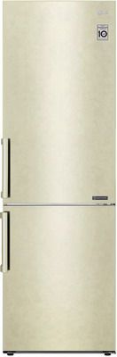 Двухкамерный холодильник LG GA-B 459 BECL бежевый