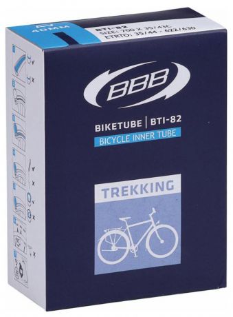 Запчасть BBB BTI-82 BikeTube 700*30/43C AV 40mm