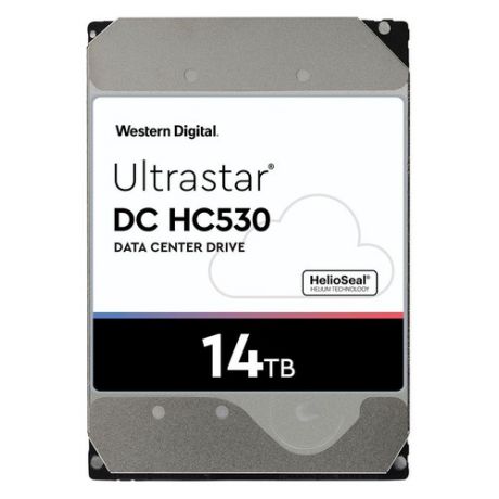 Жесткий диск WD Ultrastar DC HC530 WUH721414ALE6L4, 14Тб, HDD, SATA III, 3.5" [0f31284]