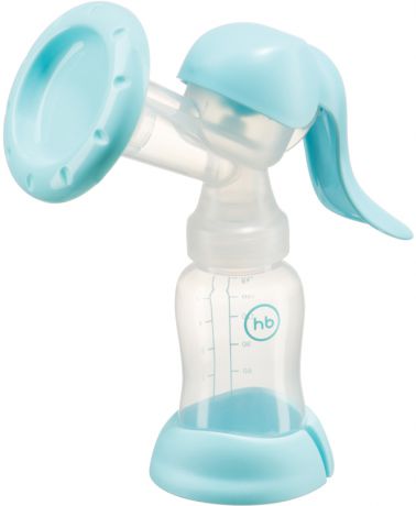 Happy Baby ручной Breast Pump (бело-голубой)