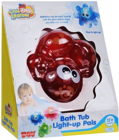 HAPPY KID Крабик для ванной со световыми эффектами